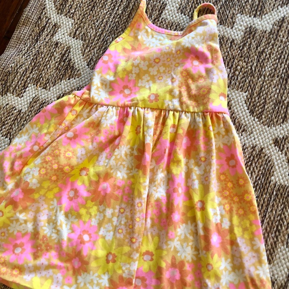Toddler floral dress